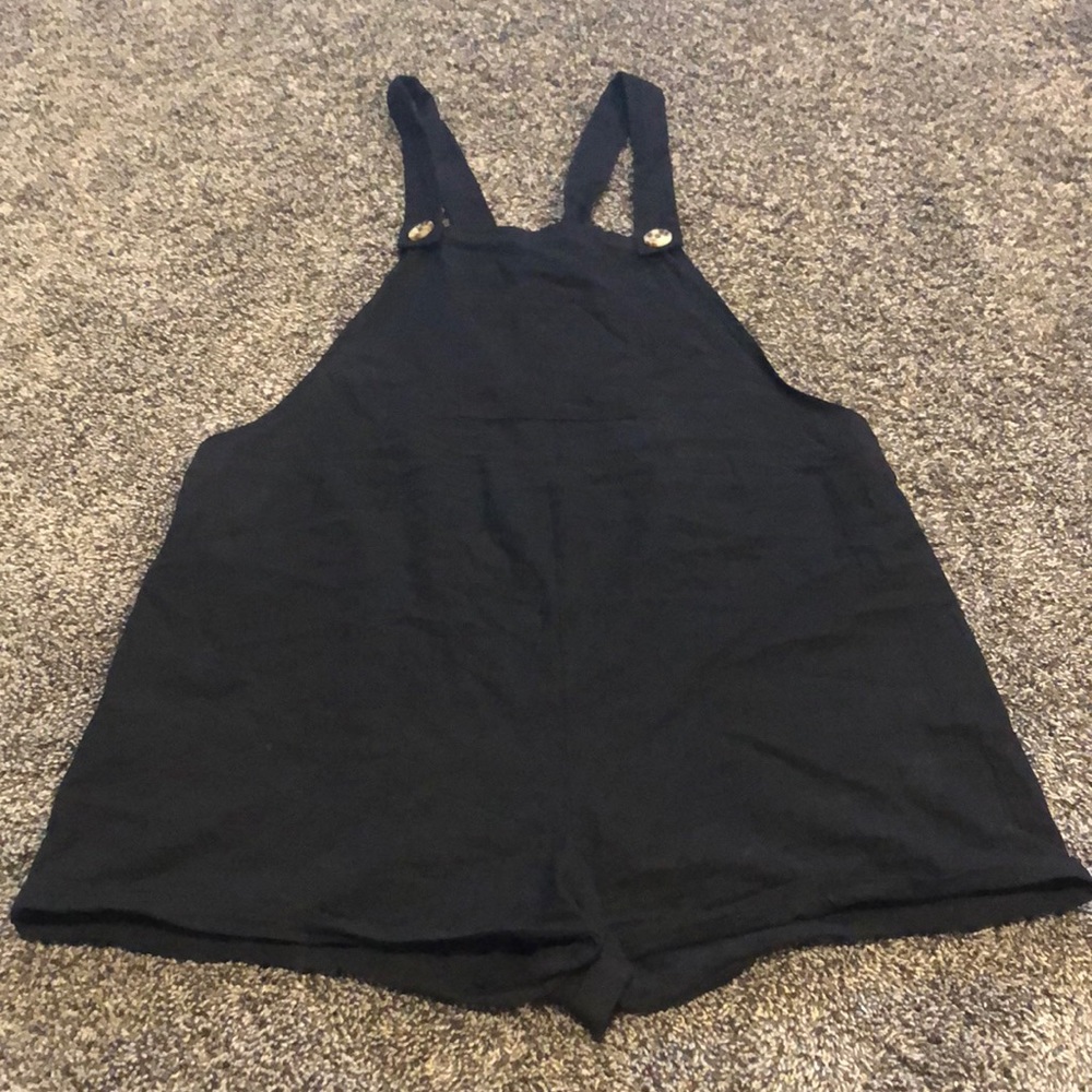 Maternity overall shorts